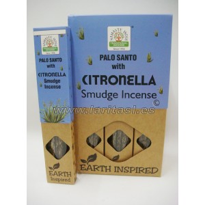 Incenso Orkay Namaste Earth Inspired Palo Santo e Citronela (12x30gr)